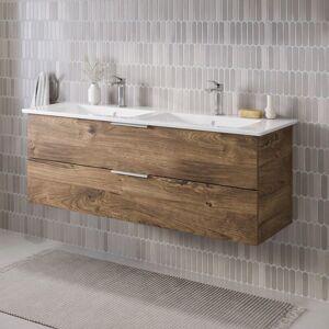 Steinkamp Living 2.0 / Villeroy & Boch Venticello Doppel-Waschtisch mit Unterschrank 130 cm Image