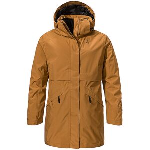 SCHÖFFEL Damen Winterparka Malkay Hoodie senf   Größe: 40   2013764 24129 Image