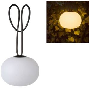 LED Hängeleuchte Kanlux Stono Milk USB Akku Milchglas Kugel 23cm 2500K warmweiß Image