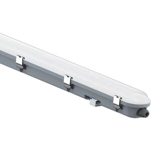 V-Tac Wasserdichte Led-Deckenleuchte 48 W 120 Lm/w Mikrowellensensor 150 Cm Licht 4000 K Ip65 – Sku 24015 Image