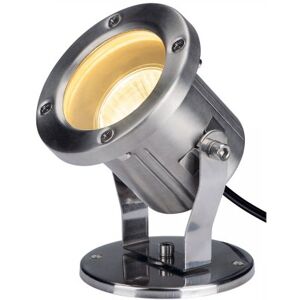 SLV Leuchten & Lampen SLV No. 229741 NAUTILUS Outdoor Strahler QPAR51 edelstahl max. 35W inkl. 15m Kabel Image
