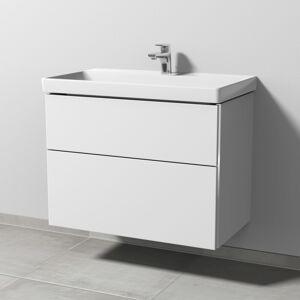 Sanipa 3way Waschtischunterbau zu Villeroy & Boch Avento Waschtisch mit 2 Auszügen, Weiß-Soft BR62343 Image