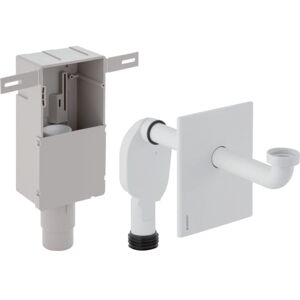 Geberit Unterputz-Geruchsverschluss weiß-alpin für Waschtische 151120111 Image