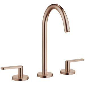 Dornbracht Waschtisch-Dreilochbatterie mit Ablaufgarnitur META 20713661 Bronze gebürstet, 20713661- 20713661-42 Image