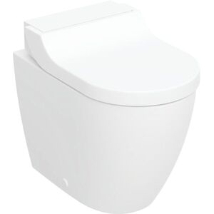 Geberit AquaClean Tuma Comfort WC-Komplettanlage Stand-WC Glas weiß, 146310SI1 146310SI1 Image
