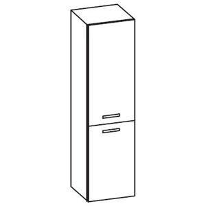Artiqua 400 Hochschrank, Weiß Glanz, 400-HTT-1-45-R-7050-68 400-HTT-1-45-R-7050-68 Image