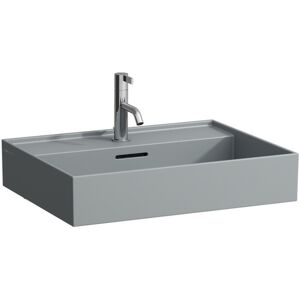 LAUFEN Waschtisch Kartell · LAUFEN 460x600x145, ohne Hahnloch, mit Überlauf, graphit matt H8103337581091 Image