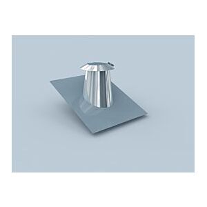 Bertrams Polyline LAS Dacheindichtungsflansch 42DE30VA60 für Dachschrägen von 15-30°, DN 60/100, Edelstahl Image