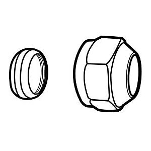 Heimeier Anschlusskupplung 53372416 mit Konus, M 22x1,5, Ø 16 Image