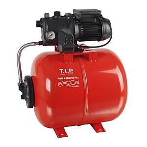 T.I.P. Hauswasserwerk - 50 l Kessel, 3.500 l/h, 46 m Förderhöhe,  800 W, Stahl-Druckkessel, HWW K-1000/50 Plus, 30189 Image