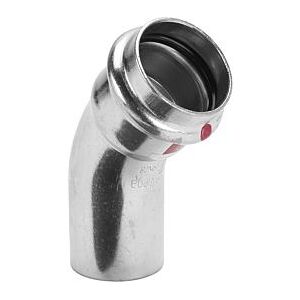 Viega Prestabo Bogen 558376 35 mm, 45Grad, Stahl unlegiert, SC-Contur, Einsteckende Image