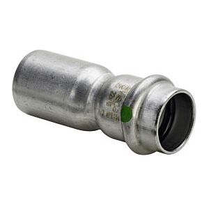 Viega Sanpress Inox Reduzierstück 436223 18x15mm, Stahl nichtrostend, SC-Contur Image