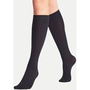 Falke Strümpfe Seidenglatt 40, Größe 39-42 Blau Image