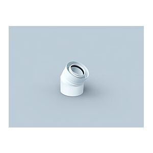 Bertrams Polyline LAS Bogen 41BG15-A80 Winkel 15°, DN 80/125, außen, weiß Image