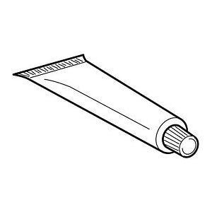 Geberit Klebstoff 956135001 zum Verkleben von Spülbögen aus PVC, Tube Image
