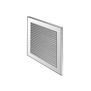Helios Wetterschutzgitter LG 2525, 60323 250 x 250 mm, weiss Image