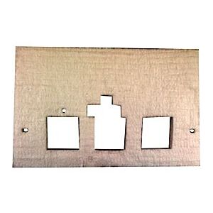 Wolf Wärmedämmung Brennerplatte 1615023 für NG-2-23 Image