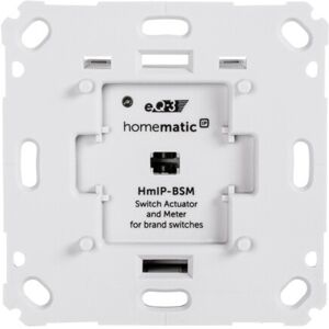 Homematic IP Schalt-Mess-Aktor für Markenschalter - Weiß Image