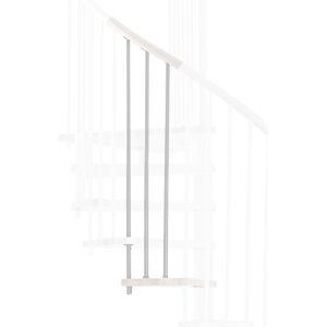 Minka Höhenerweiterung für Spiral Wood 160cm Durchmesser Weiß Weiß Image