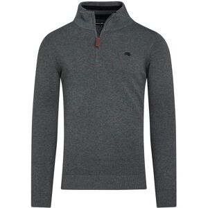 Raging Bull Raging Bull, klassischer Strickpullover mit Viertelreißverschluss, Grau Image