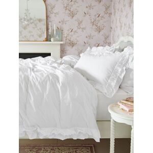 Shabby Chic by Rachel Ashwell® Shabby Chic by Rachel Ashwell Shabby Chic by Rachel Ashwell White Broderie Anglaise Ruffle Duvet Cover and Pillowcase Set Image