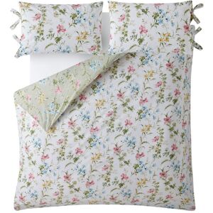 Laura Ashley Laura Ashley 100% Baumwolle Poppy Meadow Bettbezug und Kissenbezug Set Image