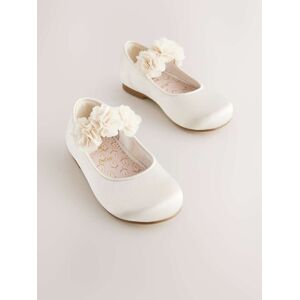 Next Festliche Mary-Jane-Schuhe für Mädchen aus Satin mit Floralmuster Image