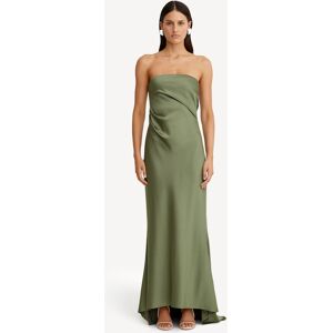 Significant Other Significant Other Bottle Green Lucile Strapless Gown Image