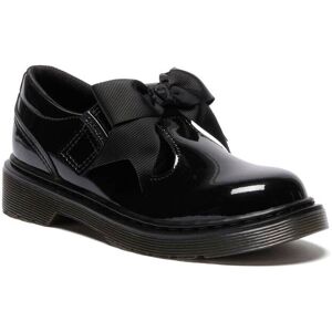 Dr. Martens Dr. Martens Black Junior Polley Ii Bow Patent Lamper Shoes Image