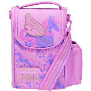 Smiggle Smiggle Pink Adventurous Junior ID Lunchbox With Strap Image