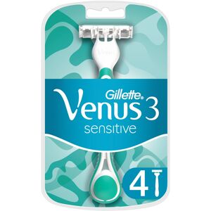 Gillette Venus 3 Sensitive Single Razor 4 Pieces Image