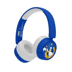 Trådløst Børne Headset On-Ear 85-95dB - Sonic - Blå / Hvid Image