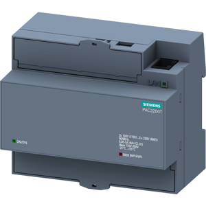 Siemens Sentron Pac3200t, L-L: 400v, L-N: 230v, 5a, 7km3200-0ca01-1aa0