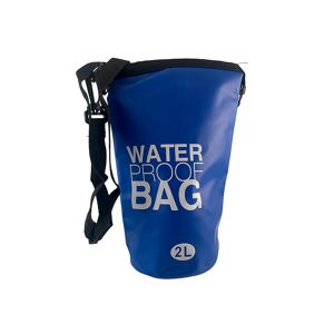 Satana Dry Bag 2 Liter - Vandtæt Taske - Flere Friske Farver - (Farve: Blå) Image
