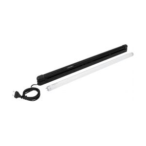 EuroLite Complete Fixture 60cm 18W slim UV and white TILBUD NU komplet hvid Image