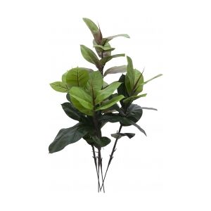 Europalms Rubber tree, artificial plant, 100cm TILBUD NU gummitræ gummi træ Image