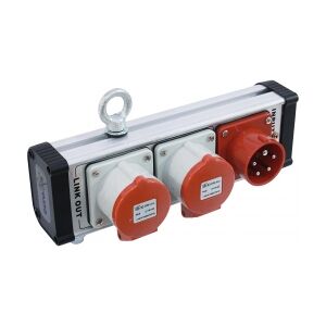EuroLite SAB-322 Power Split Box TILBUD NU strøm dele boks Image