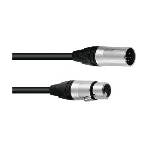 PSSO DMX cable XLR 5pin 20m bk Neutrik TILBUD løftdenløsem kabel løft løse den Image