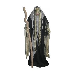 Halloween Dekoration, Animeret Figur med Lys- og Lydeffekter, H europalmer figur Image