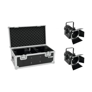 EuroLite Set 2x LED THA-40PC bk + Case TILBUD NU tilfælde sæt Image