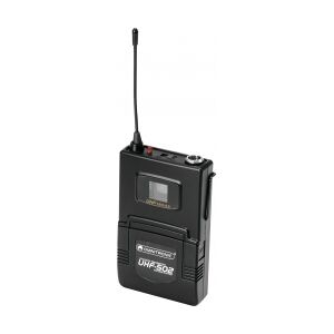 Omnitronic UHF-502 Bodypack incl. 823-832MHz Lavalier (CH B orange) TILBUD NU Image