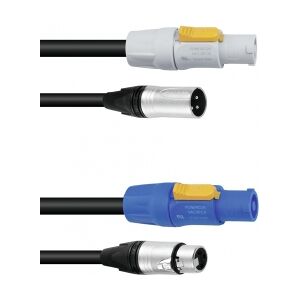 PSSO Combi Cable DMX PowerCon/XLR 3m TILBUD NU løftdenløsem kabel løft løse den Image