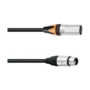 PSSO Adapter Cable DMX XLR 5-pin/3-pin 0.3m bk TILBUD NU Image