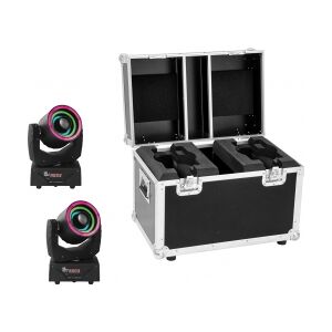 EuroLite Set LED TMH-41 Hypno Moving-Head Spot + Case TILBUD NU Image