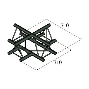 Alutruss TRILOCK S-PAC-41 4-Way Cross TILBUD NU Image