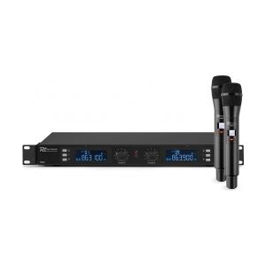 PD632H 2x 20-kanals digital UHF trådløst mikrofonsystem med 2 mikrofoner TILBUD Image