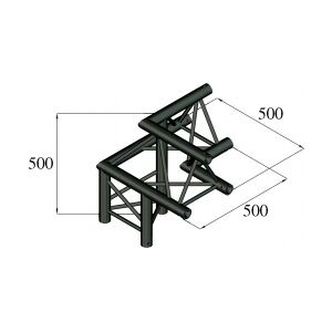 Alutruss TRILOCK S-PAL-32 3-Way Corner /\\ left TILBUD NU Image