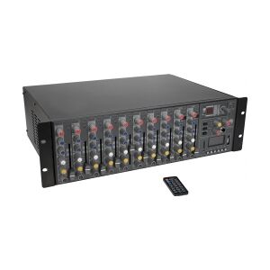 Omnitronic RM-1422FXA USB Rack Power Mixer TILBUD NU Image