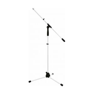 Omnitronic Microphone Tripod MS-1W with Boom Arm white TILBUD NU Image