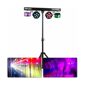 SB02 ShowBar Batteri 2x Derby og 2x PAR TILBUD NU Image
